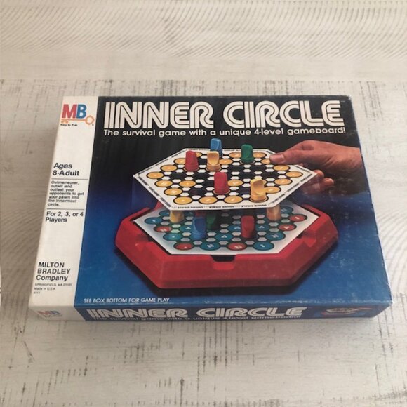 Vintage 1981 Milton Bradley Inner Circle Board Game #4111 - Picture 1 of 11